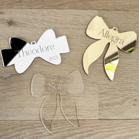 Ornament - Bow (Personalised)