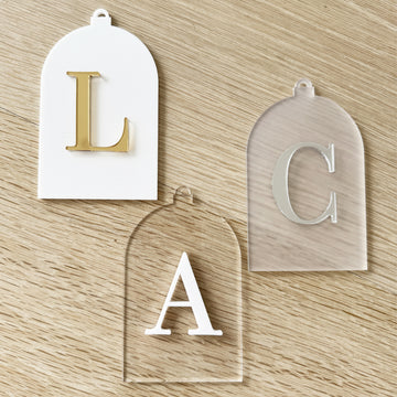 Ornament - Arch Initials