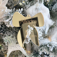 Ornament - Bow (Personalised)