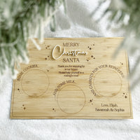 Christmas Santa Cookie Tray