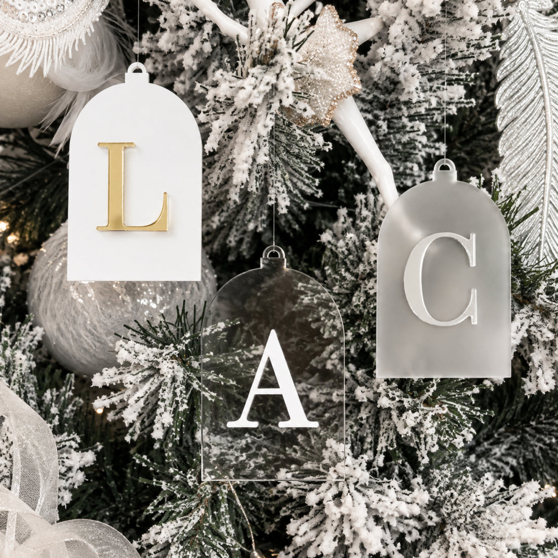 Ornament - Arch Initials
