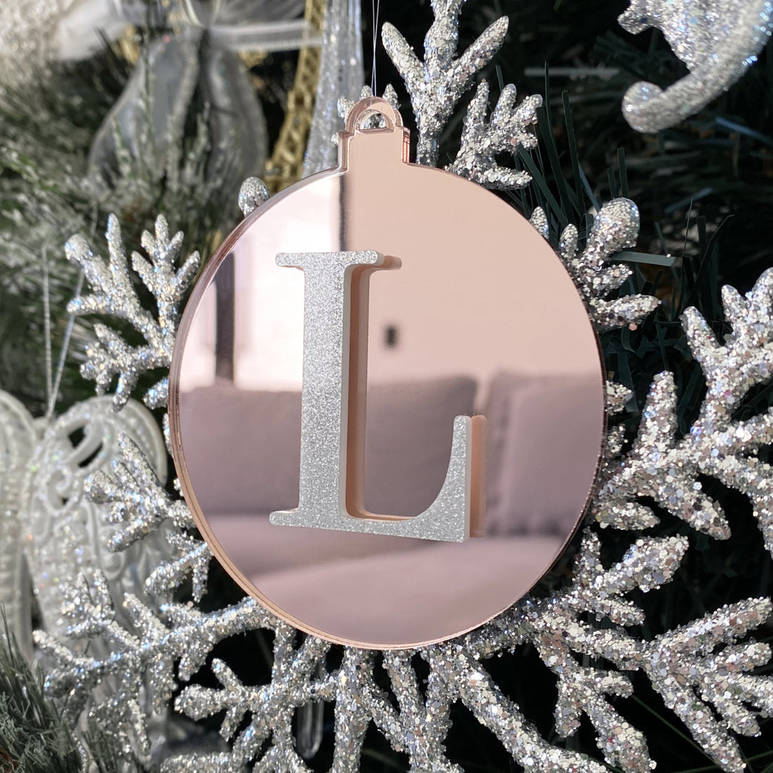 Ornament - Luxe Initials v2 (Circle)
