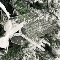 Christmas Decor - Dear Santa Magic Key