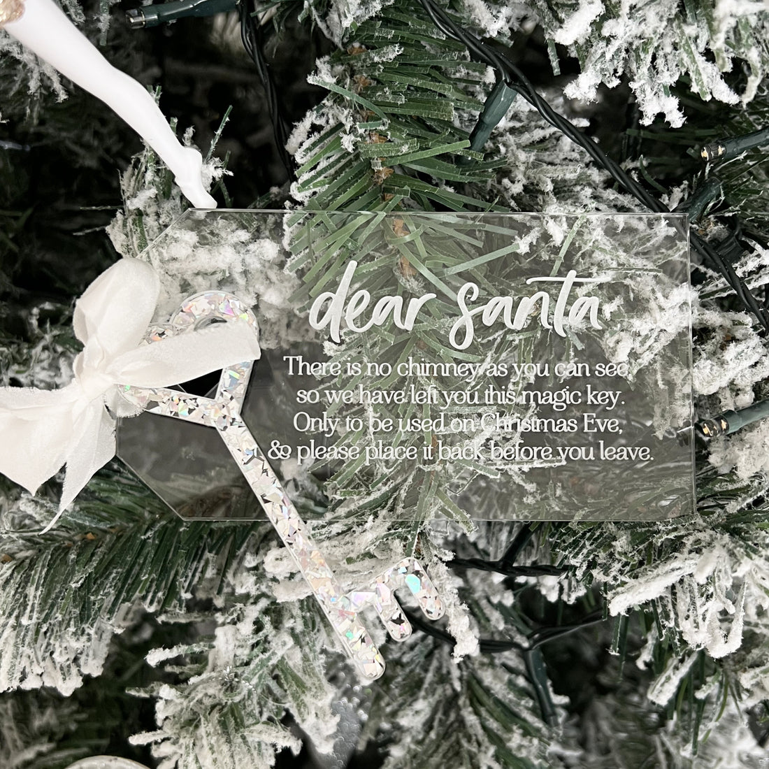 Christmas Decor - Dear Santa Magic Key
