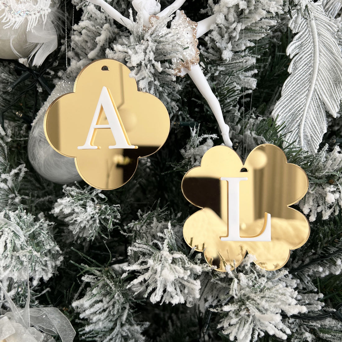 Ornament - Clover Initials v2