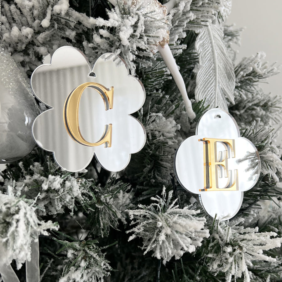 Ornament - Clover Initials v2