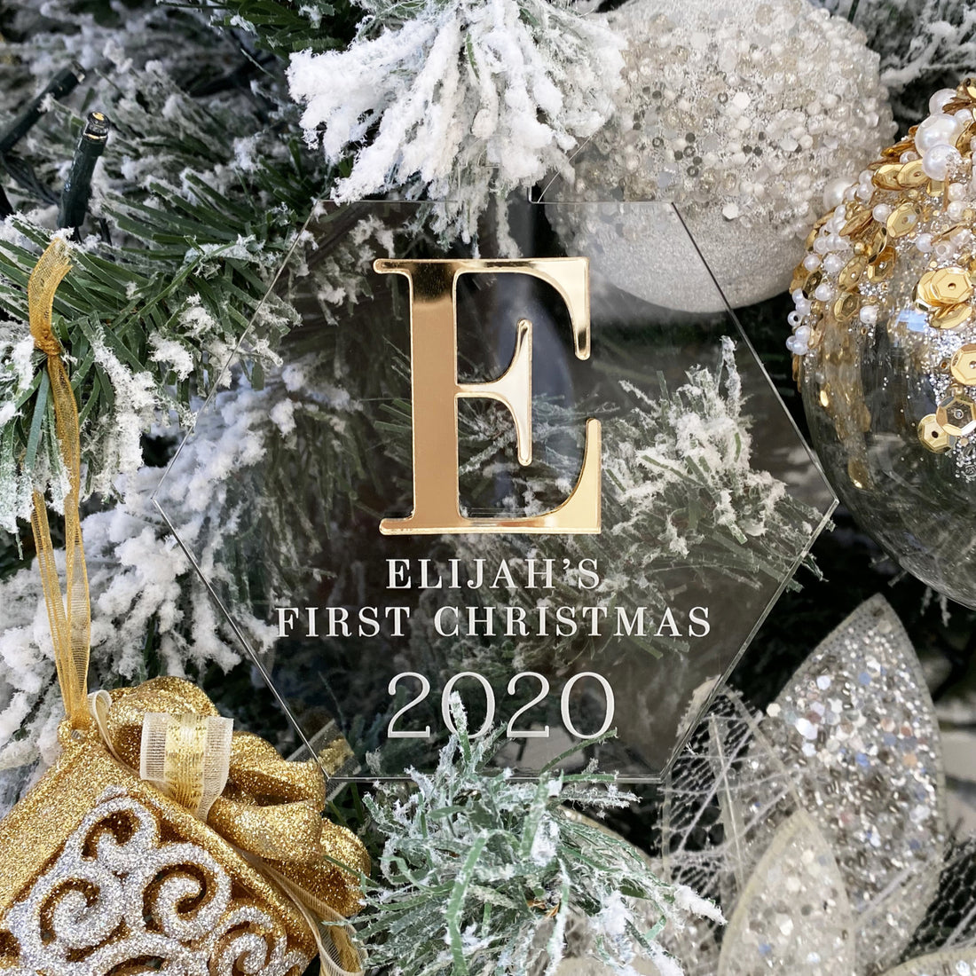 Ornament - The Hexagon (Personalised)