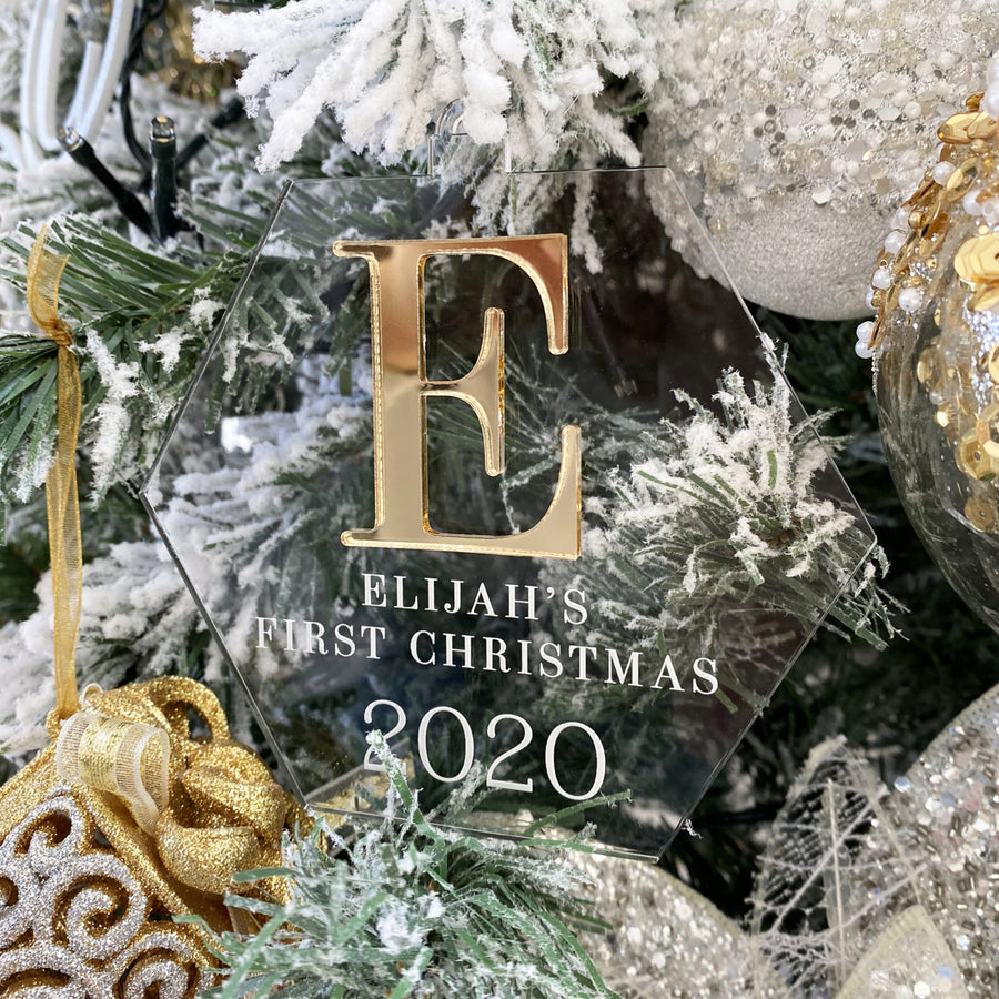 Ornament - The Hexagon (Personalised)