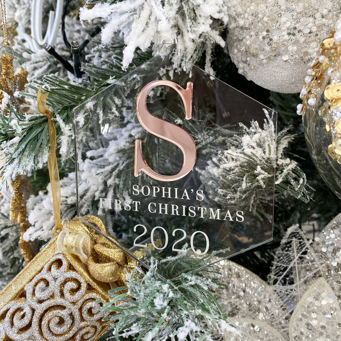 Ornament - The Hexagon (Personalised)