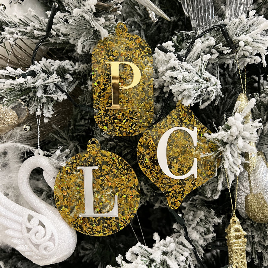Ornament - Luxe Initials v2 (2021 Edition)